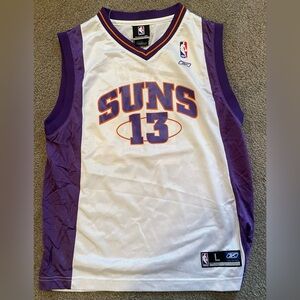 vintage 2004 Steve Nash #13 Phoenix Suns NBA Youth Jersey Reebok Authentic
